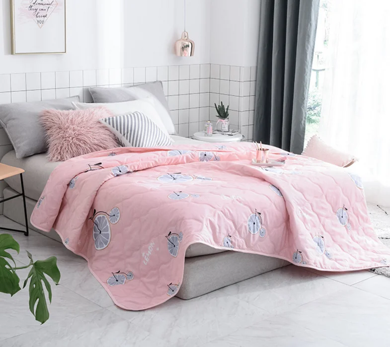 
Plaid Patchwork Microfiber Bedspread sheet set, Super Soft Printed Single Pin-sonic Quilt, Washable Lightweight Coverlet bedding 