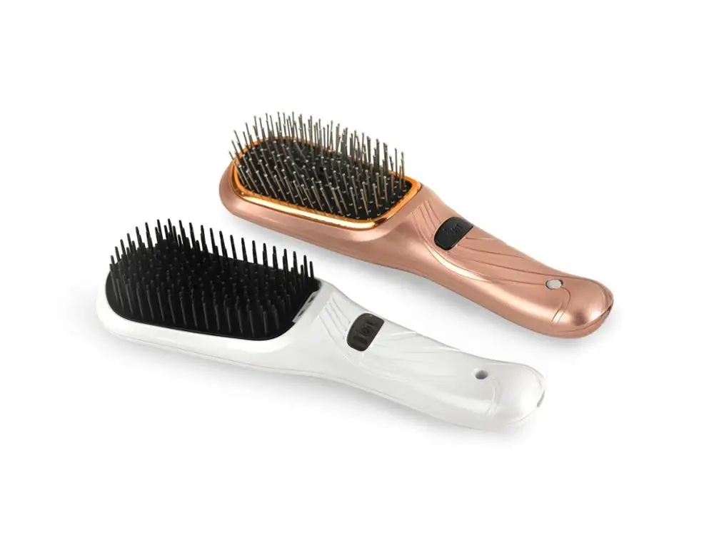 Cordless Rechargeable Vibration Massage Ionic Hair Brush