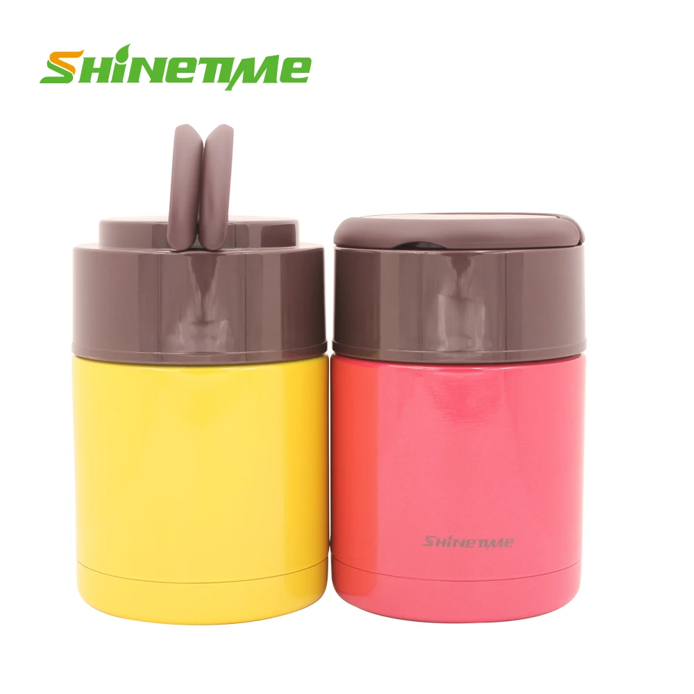 2021 new arrivals thermal vacuum food jar vacuum lunch box BPA free food container