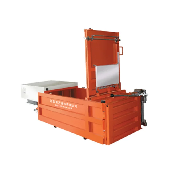 Vertical Hydraulic Packer Used Paper Carton Plastic Baling Press Machine