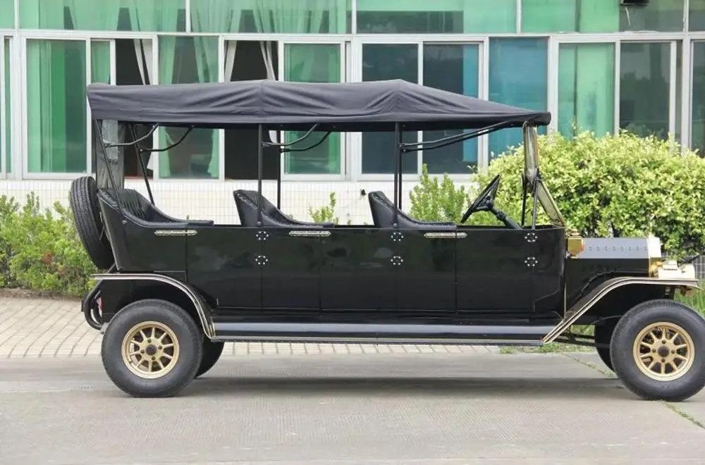 8 seat classic vintage golf cart antique automobile