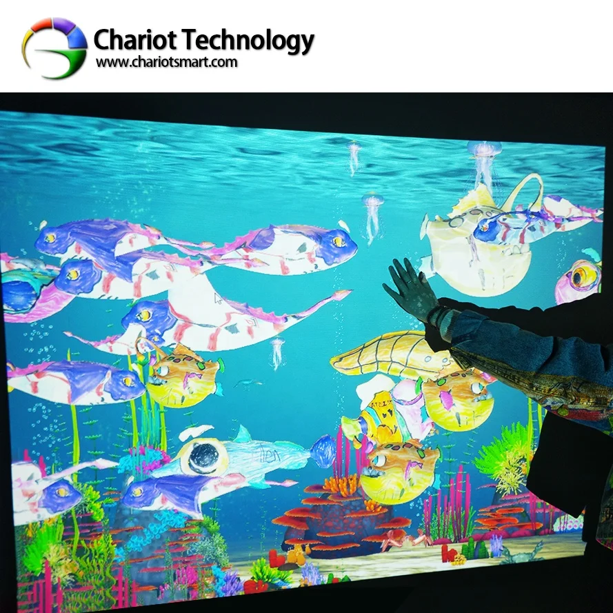 Indoor commercial amusement park: AR interactive wall games on the wall, high quality, fast shipping