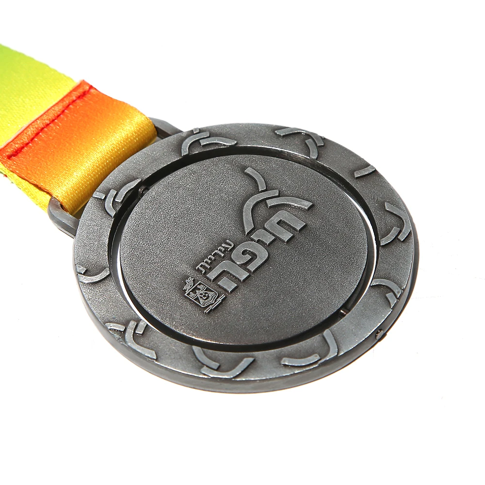 Fencing sport stainless steel metal taekwondo veteran custom logo dragon boat marathon running race printing medal folk crafts