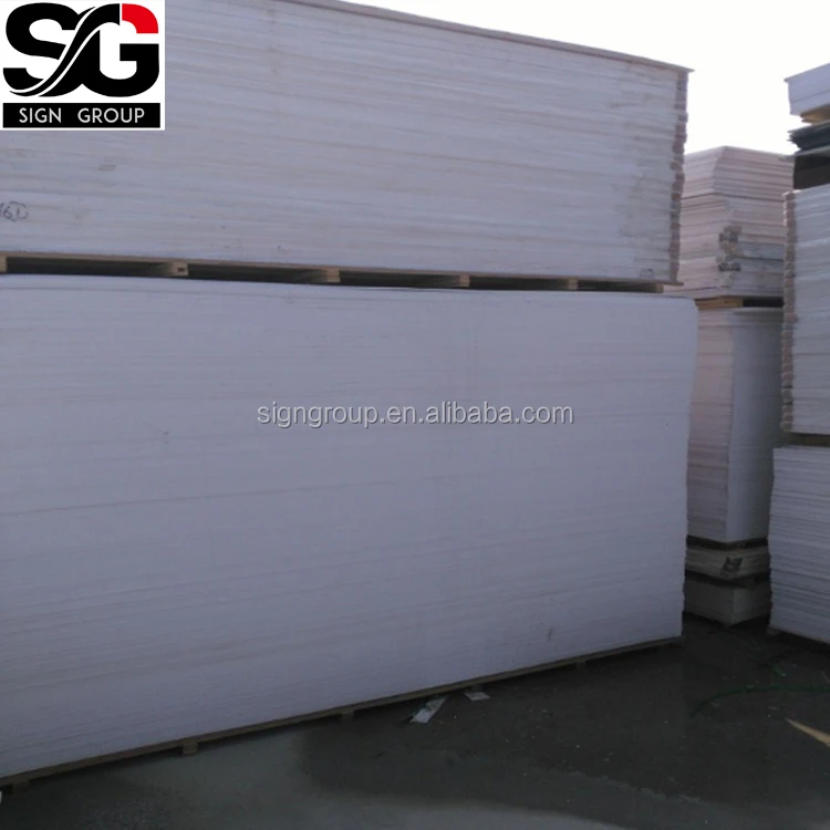 Guangzhou pvc foam sheets 3mm thick PVC free foam forex board
