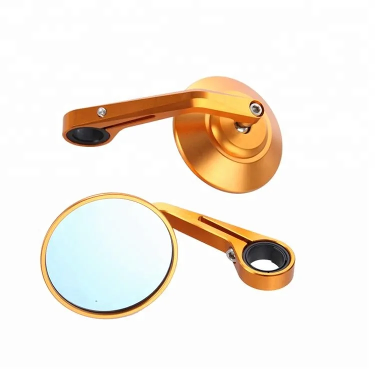 Universal Aluminum CNC Motorcycle Bar End Mirror