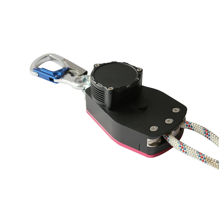 Safety climbing harness fall arrest rope belt self retracting lifeline with hook