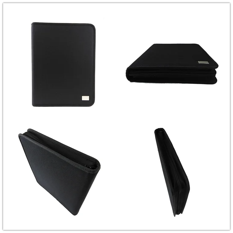 Portfolio Organiser Ring Binder Conference A4 Presentation Folder Case Multifunctional Notebook