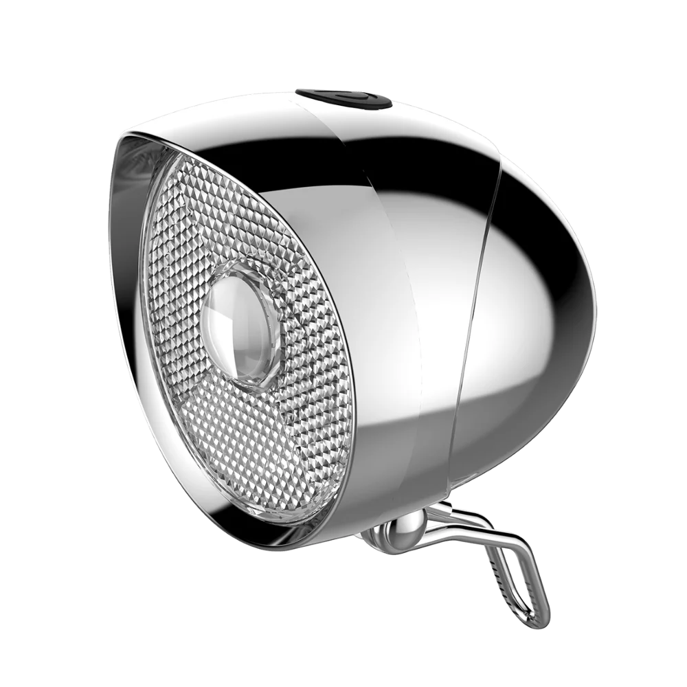 Retro style front fork lights moped, pedal assist bike kit, accessories, parts 3AAA batteries With horn bicycle led lights