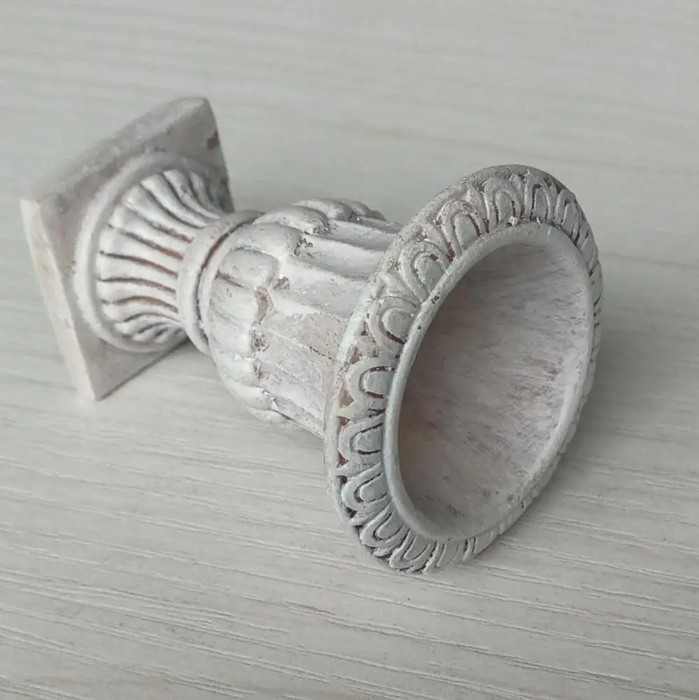 iland miniatures 1:12 Doll House Carved Resin Urn Model Antique Style Planter Dollhouse Miniature Accessories OV063A