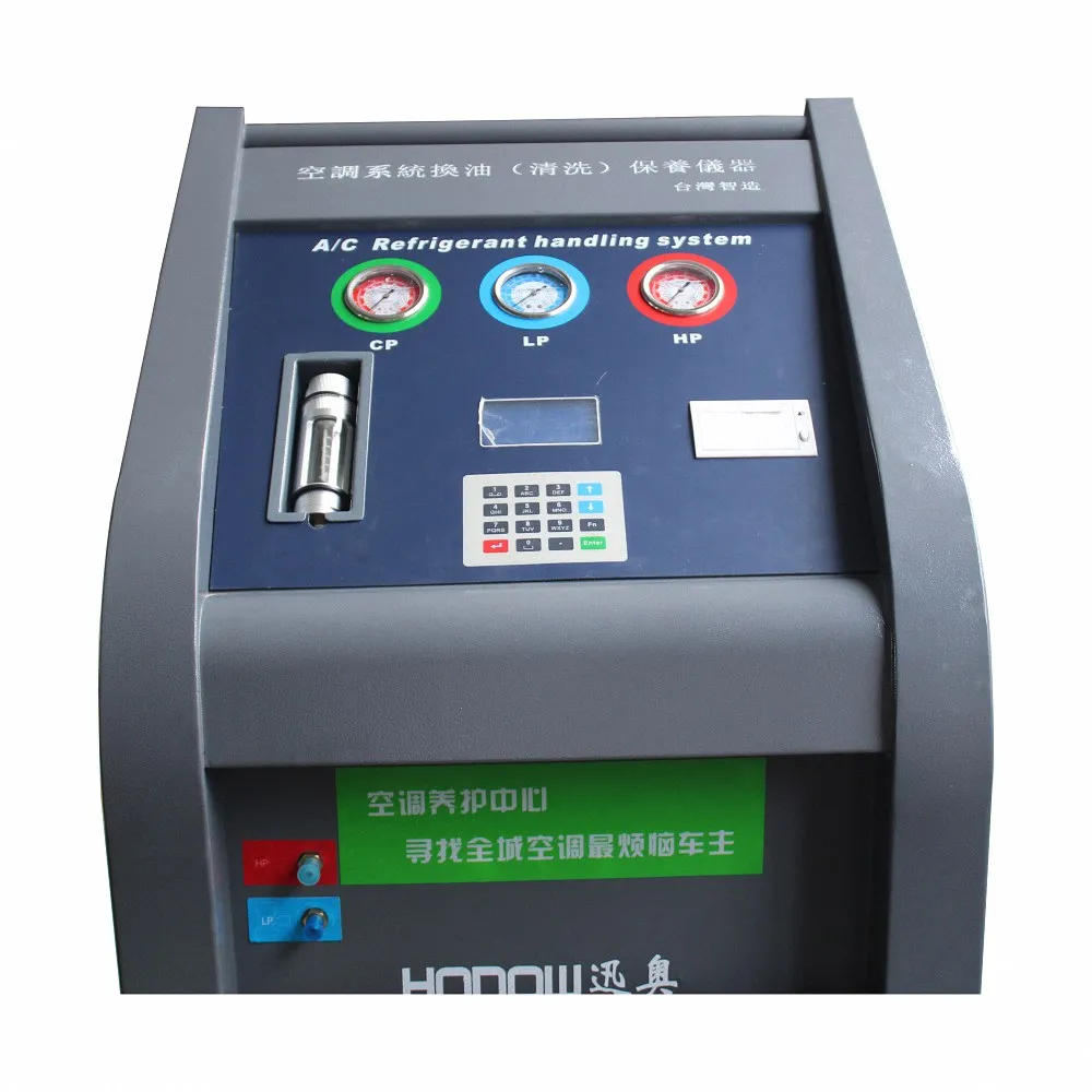 A/C refrigerant recovery& recycling machine, A/C cleaner machine
