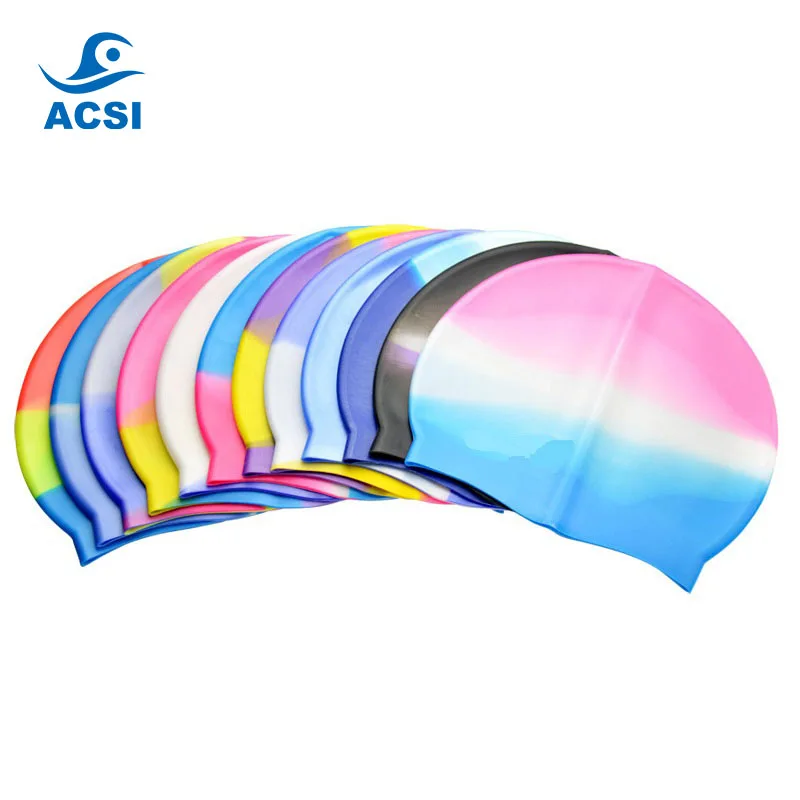 Самая дешевая силиконовая шапочка для плавания с индивидуальным принтом, шапочка для плавания, шапочка для плавания