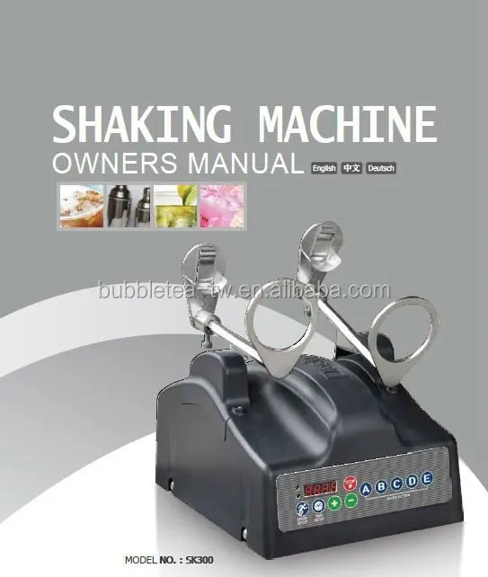 Double heads Bubble Tea Shaking Machine for drinking shop