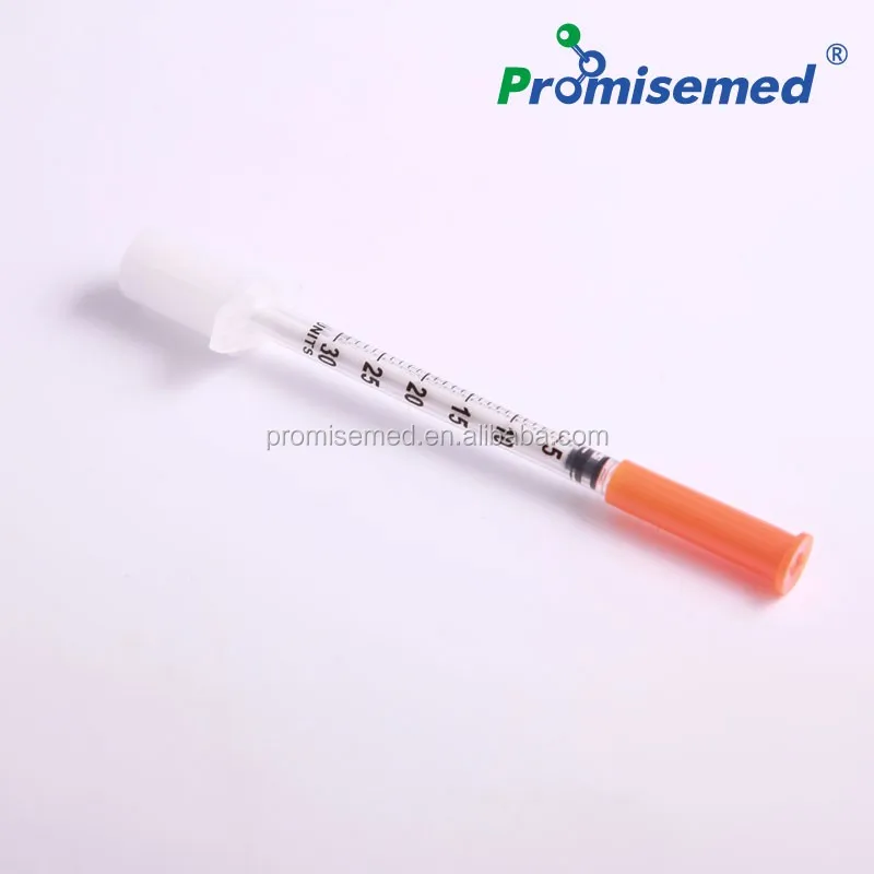 
Insulin syringe CE,ISO approved 100u or 40u insuline syringe 0.3ml, 0.5ml, 1ml with needle 