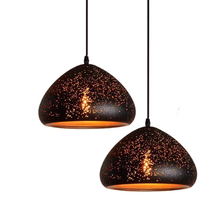 Wholesales Iron indoor Etching vertigo moroccan pendant light retro