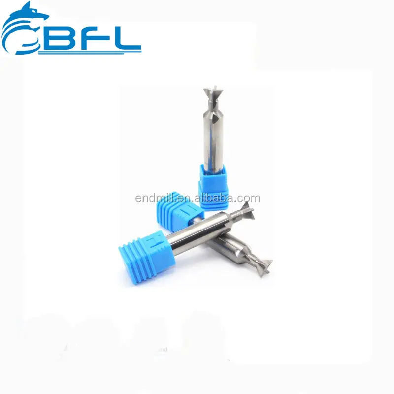 BFL Carbide 4 Blades Dovetail Sharp Endmill Cutter  Dovetail Groove milling cutter cutting tool