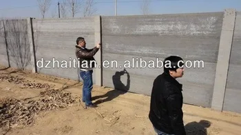 Automatic precast concrete fence panel molds for concrete walls fences/concrete fence machine