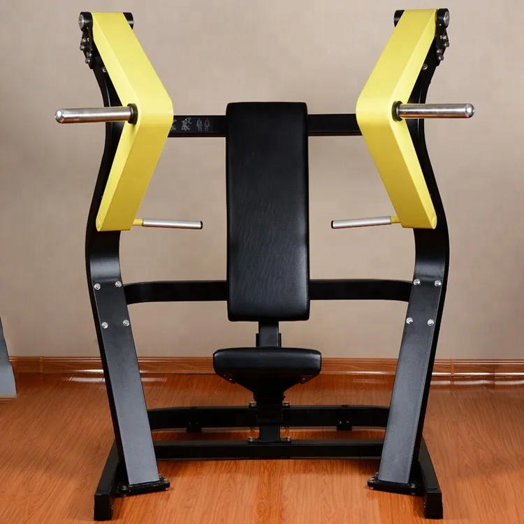 Commercial gym fitness  plate loaded seated chest press/chest press machine