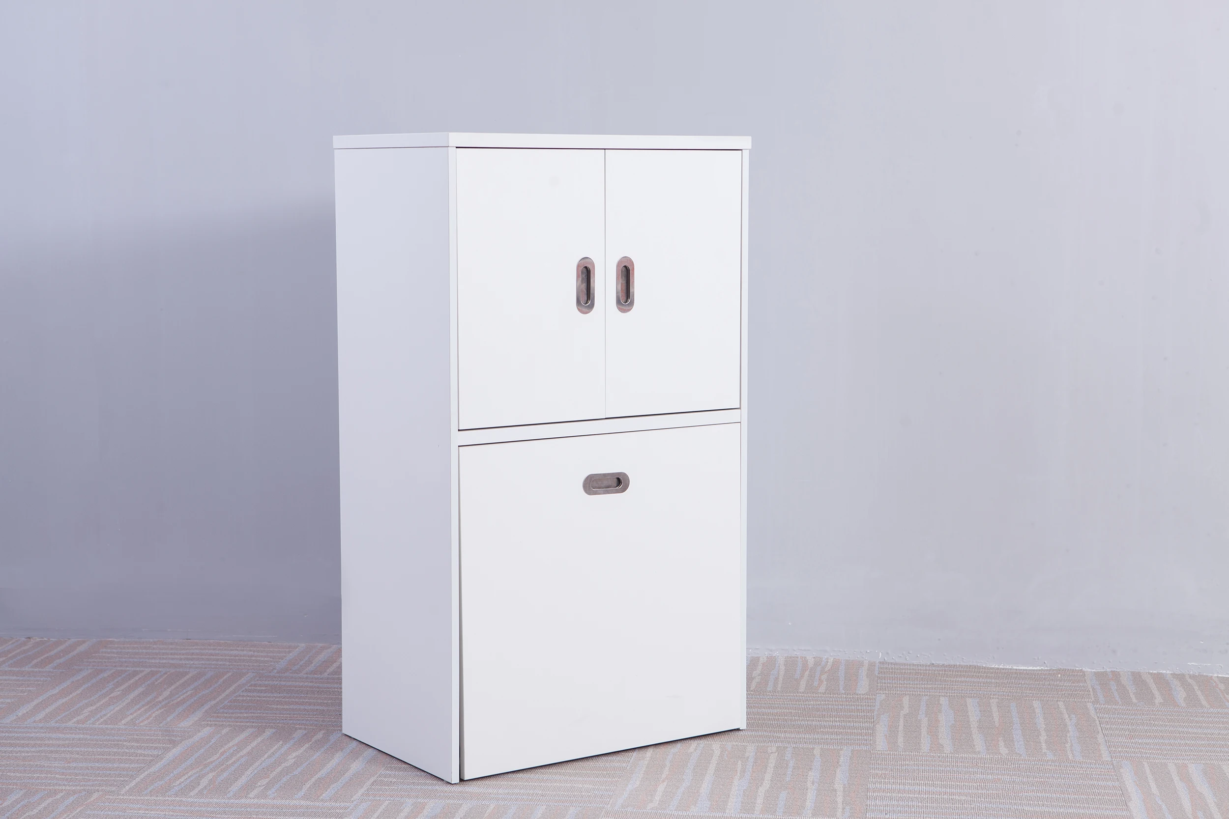 Multifunction Hidden cabinet folding bed save apace meteal folding bed with mattress