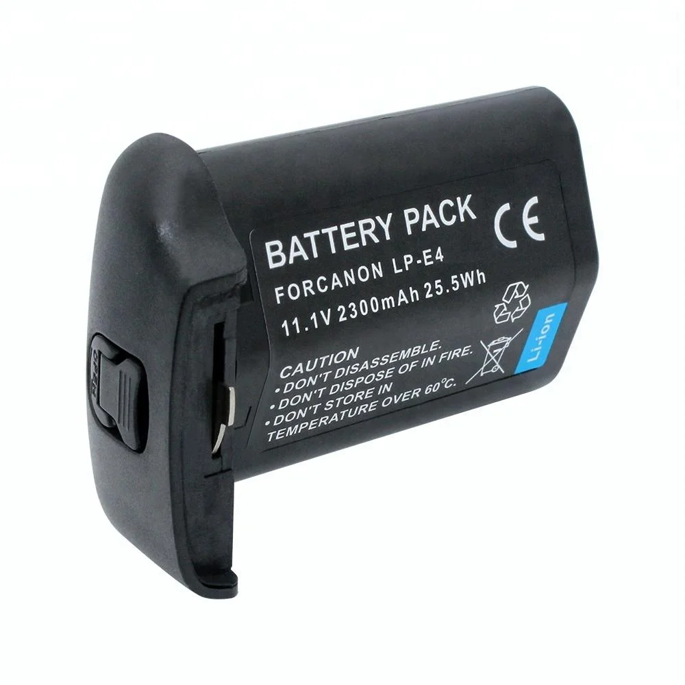 Rechargeable Battery pack LP-E4 for Canon EOS-1D 1DS Mark III IV 580EX-II 580EX 550EX 540EZ DSLR Camera