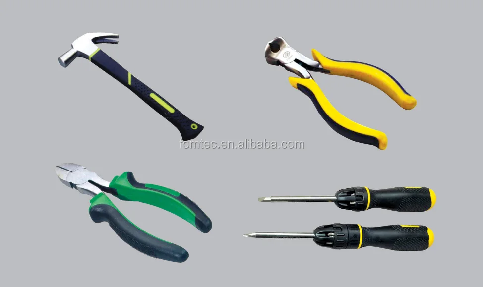 
Two Color Vertical Plastic Injection Molding Machine for produce TOOLS HANDLE production 