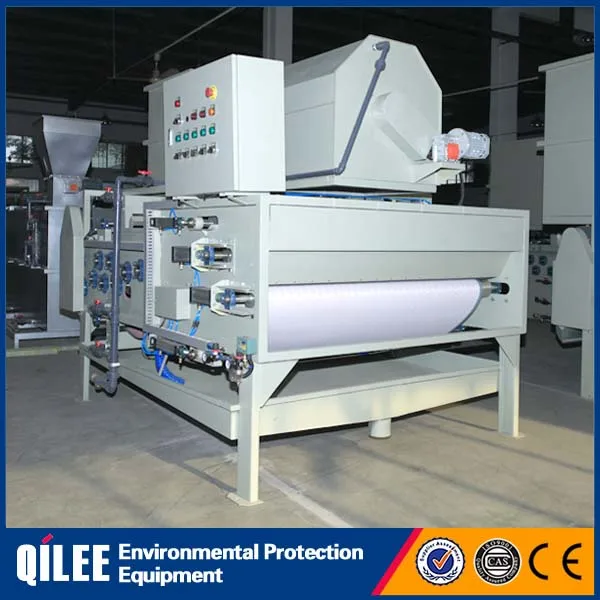 точное дозирование ленточный фильтр-пресс