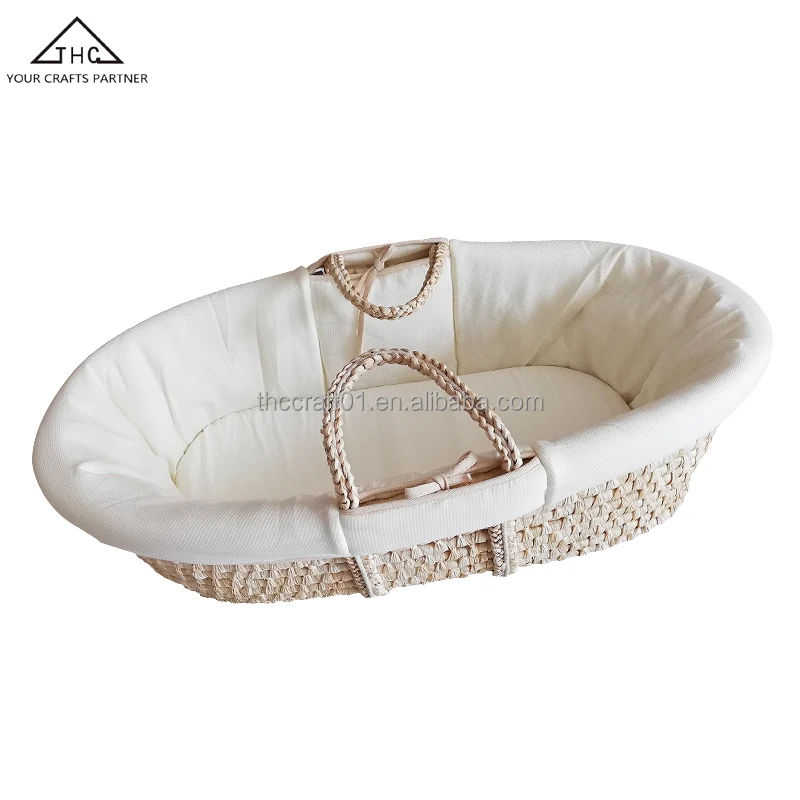baby moses basket bassinet cotton Comfortable Newborn Portable Moses Baby Basket Bassinet For babies
