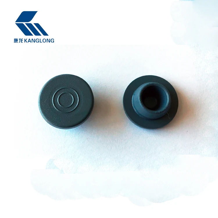 Made in China  pharmaceutical butyl rubber stopper 20mm for injection vials manufacturer