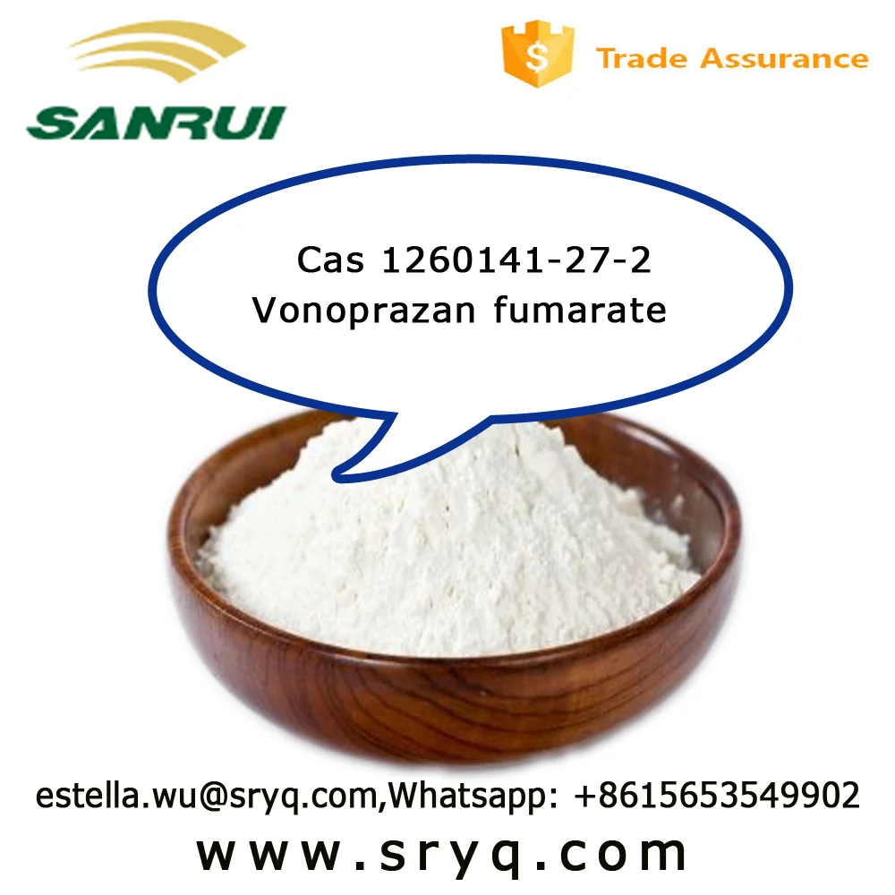 
Pharmaceutical API-cas 1260141-27-2 Vonoprazan fumarate/ TAK-438, pharma grade Vonoprazan, vonoprazan powder 