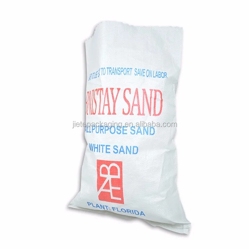 
Best selling durable pp woven plastic sand bag for construction and industry, woven polypropylene flood control sand bag 