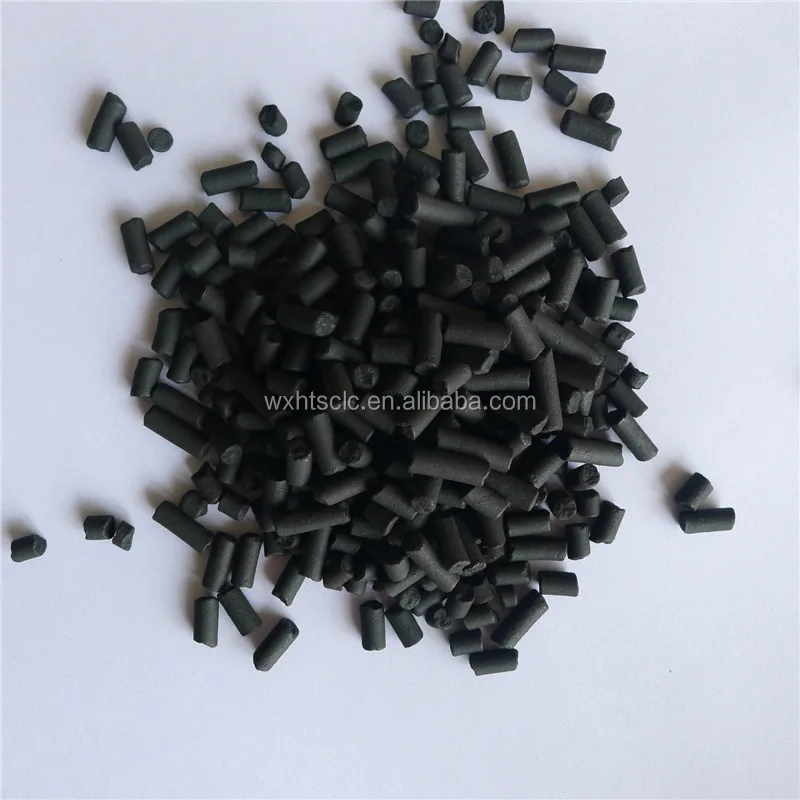 
1.5-8mm pellet activated carbon use for waste water and air purification 
