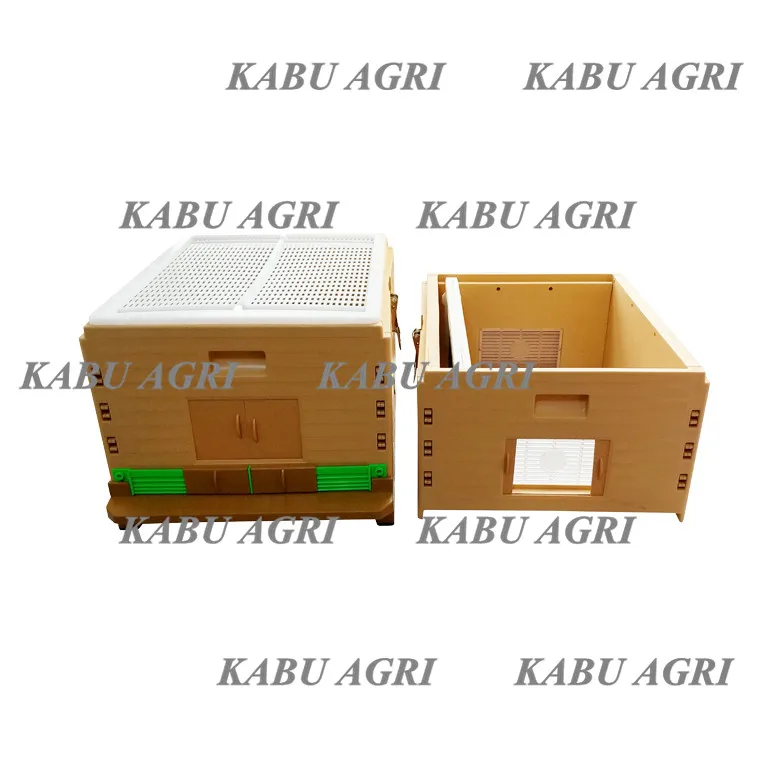 high quality workmanship BPA free Polypropylene plastic 10 frame beehive