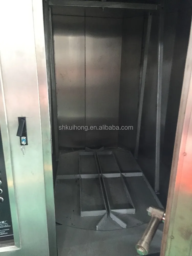 Stainless steel industrial 32 trays cake rotary oven price of hot air oven for hot sale