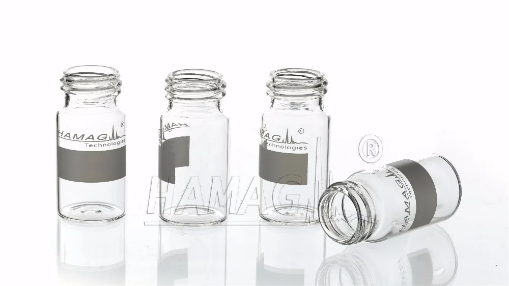 20ml vials Liquid scintillation counting vials Borosilicate screw clear glass sample vials