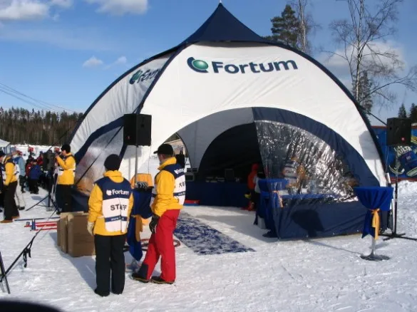 Aluminium Custom advertising Trade Show Outdoor 6*6m pop up folding Dome Tent for Promotion event gazebo canopy