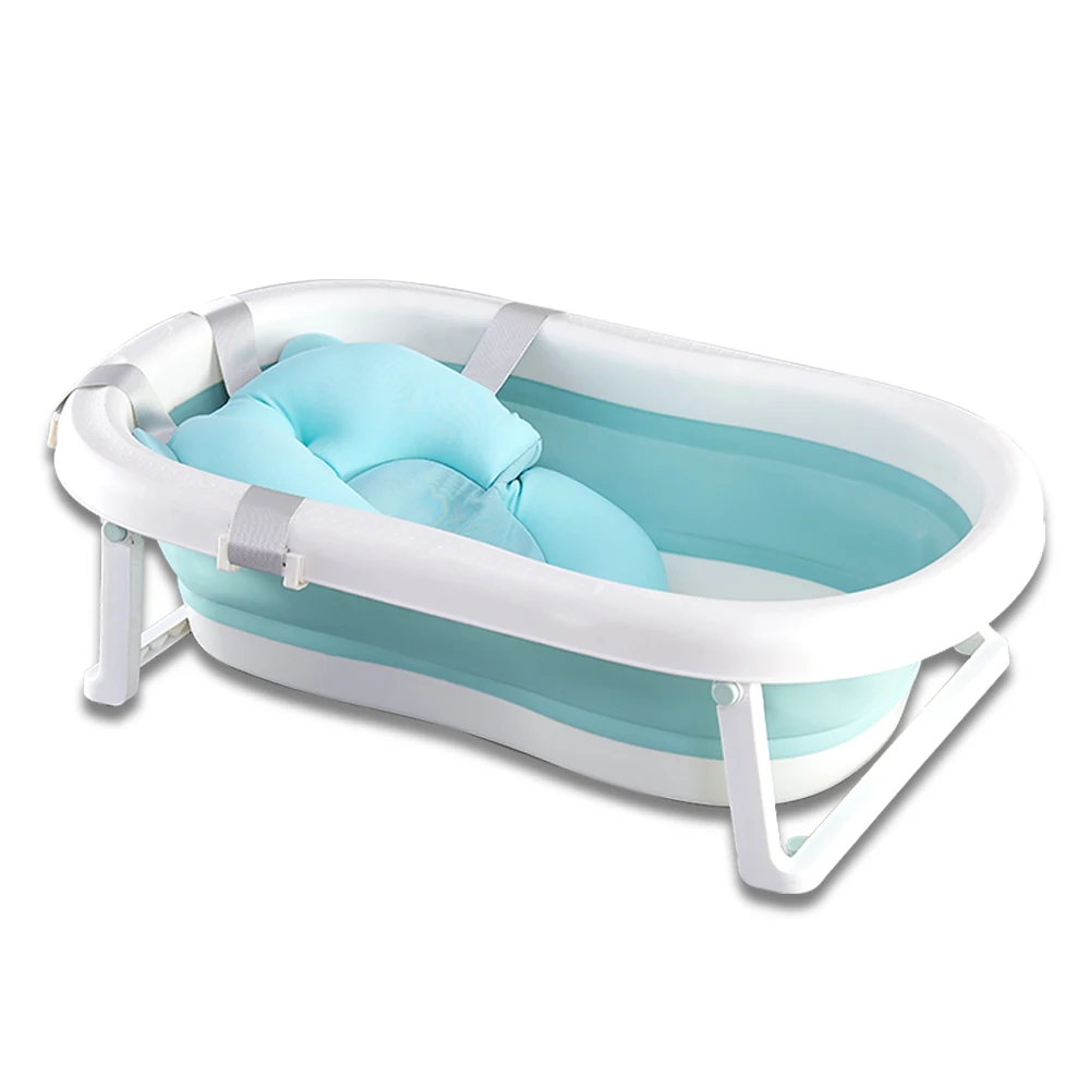
Mini plastic portable folding newborn baby bath tub 