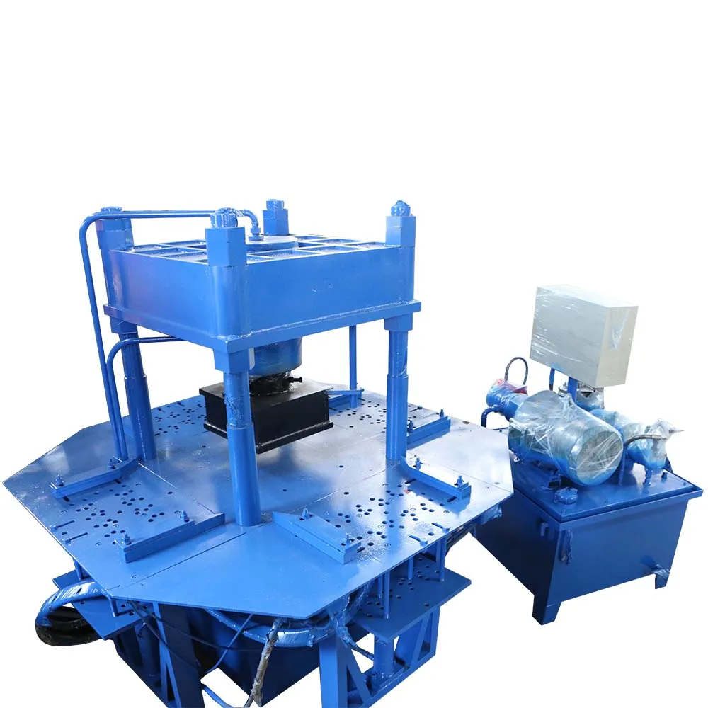 DY150T manual hydraulic press interlocking paver block making machine