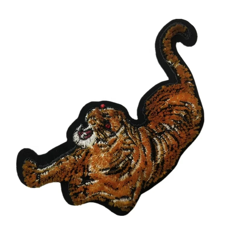 Plant animal embroidery label Cartoon Toothbrush towel embroidery patches cloth badge