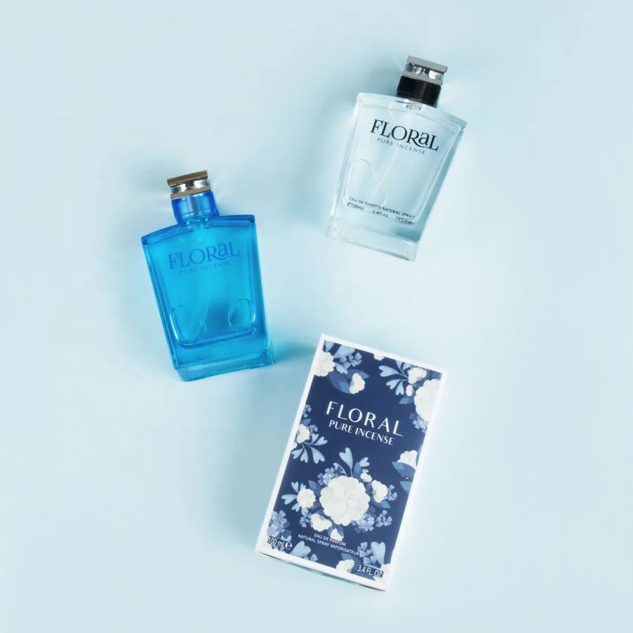 100ml Original Ladies Crystal Bottle Perfume Feminino Oem Pheromone Oil Fragrance Women Perfume