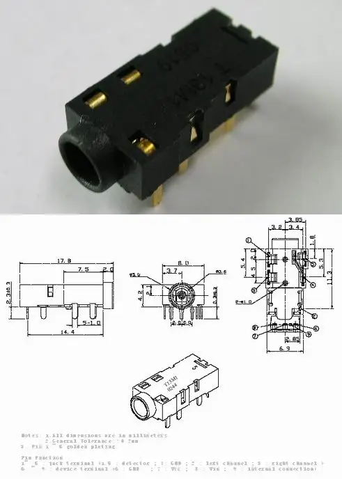 16M optical audio toslink spdif out DLT13M1