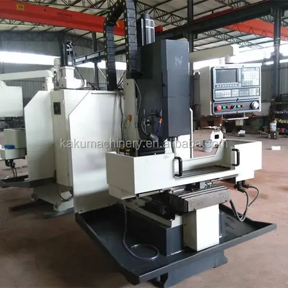 XK7136 Half Cover Siemens Control Vertical CNC Milling Machine