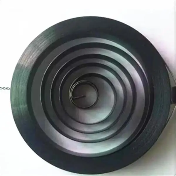 custom constant force flat spiral clockwork spring