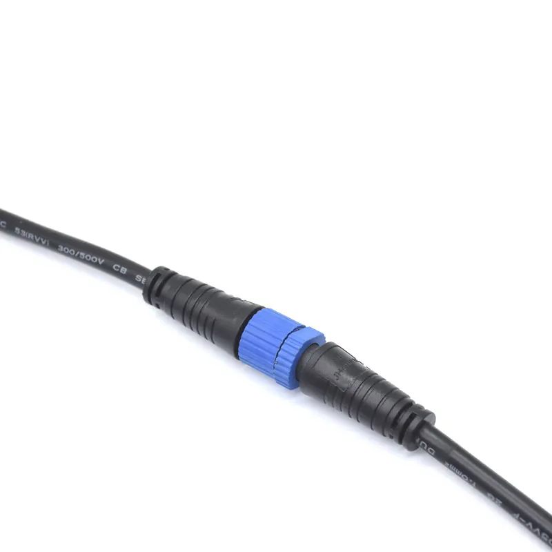 Открытый 2 булавки разъем круговой водонепроницаемый разъем M15 Кабельный разъем