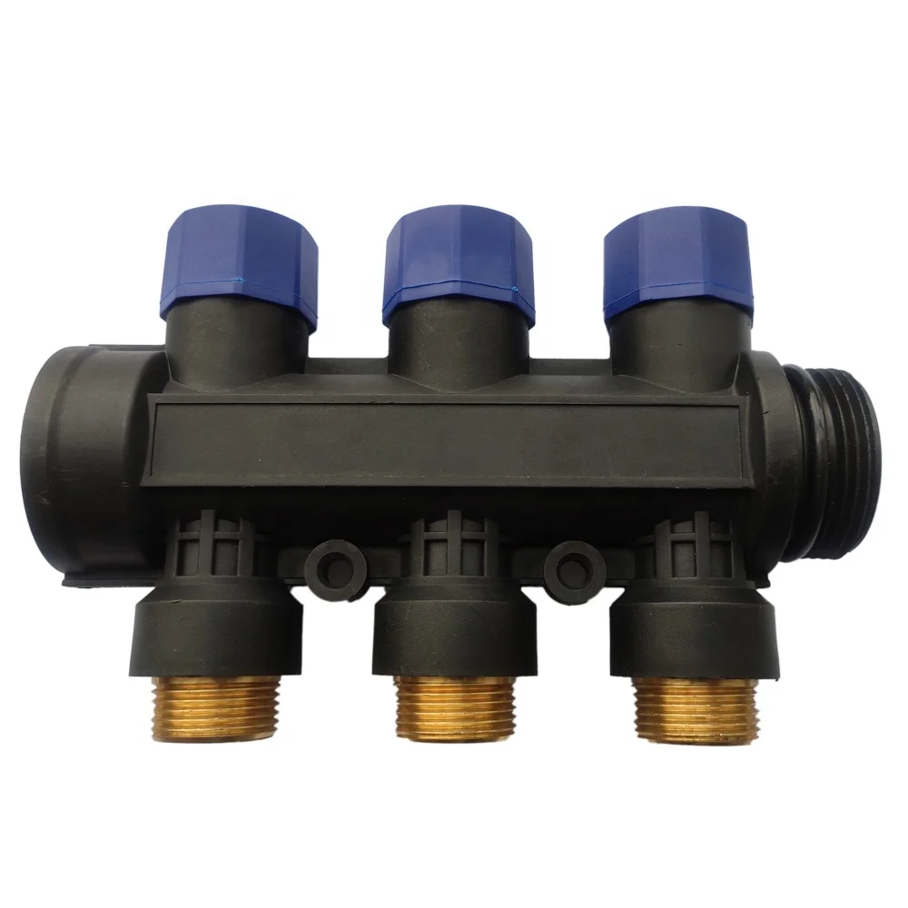 PPR pipe manifolds / collectors for underfloor heating system