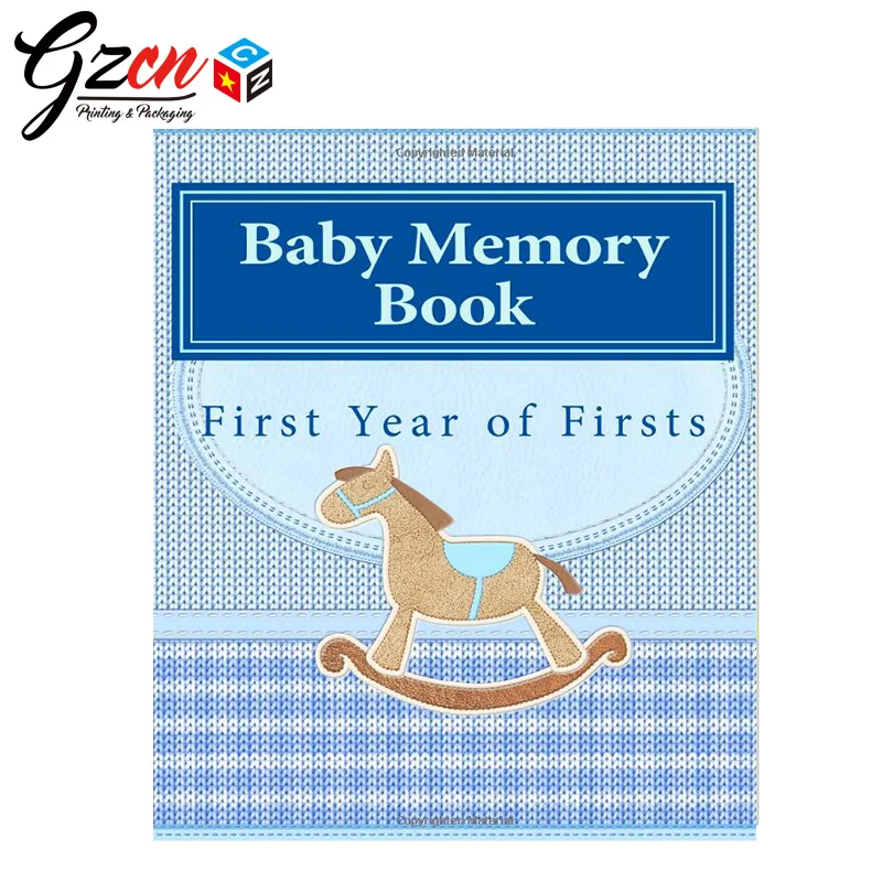 
custom names record baby first year memory book 