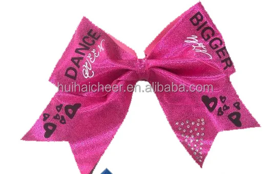 All star hair bows and cheerleading bows  for cheerleaders with factory price