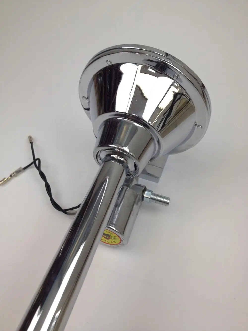 Super Loud 64cm 120DB 12V/24V Single electric Air Horn With Electronic Solenoid Valve for Truck Boat Bus