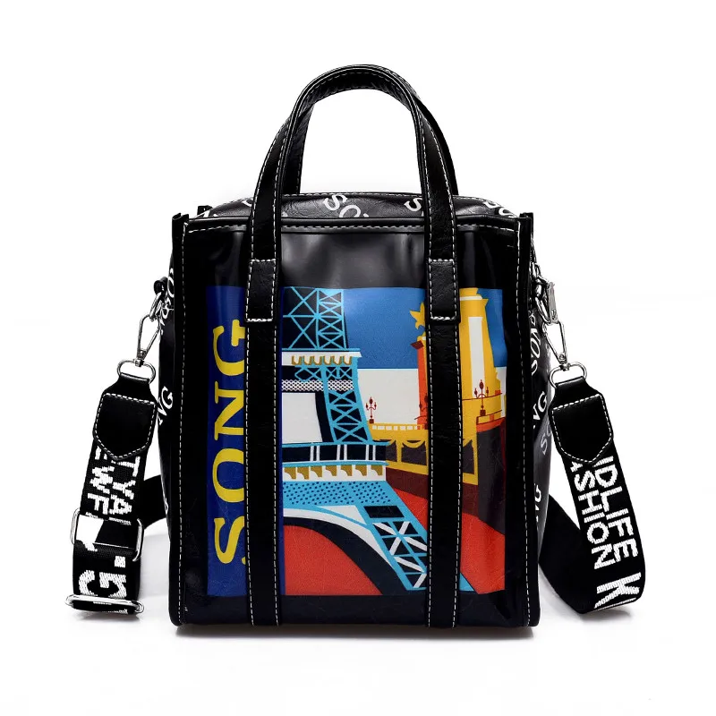 1 Piece Zhejiang Yiwu Borsetta Geanta PU Leather Young Women Ladies Girls Handbags