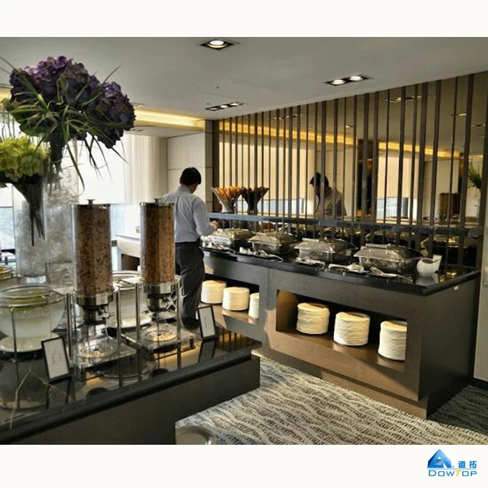 All day dining hotel buffet table hotel breakfast buffet counter design