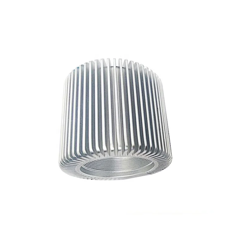 Anodized flexible aluminum extrusion profile heatsink