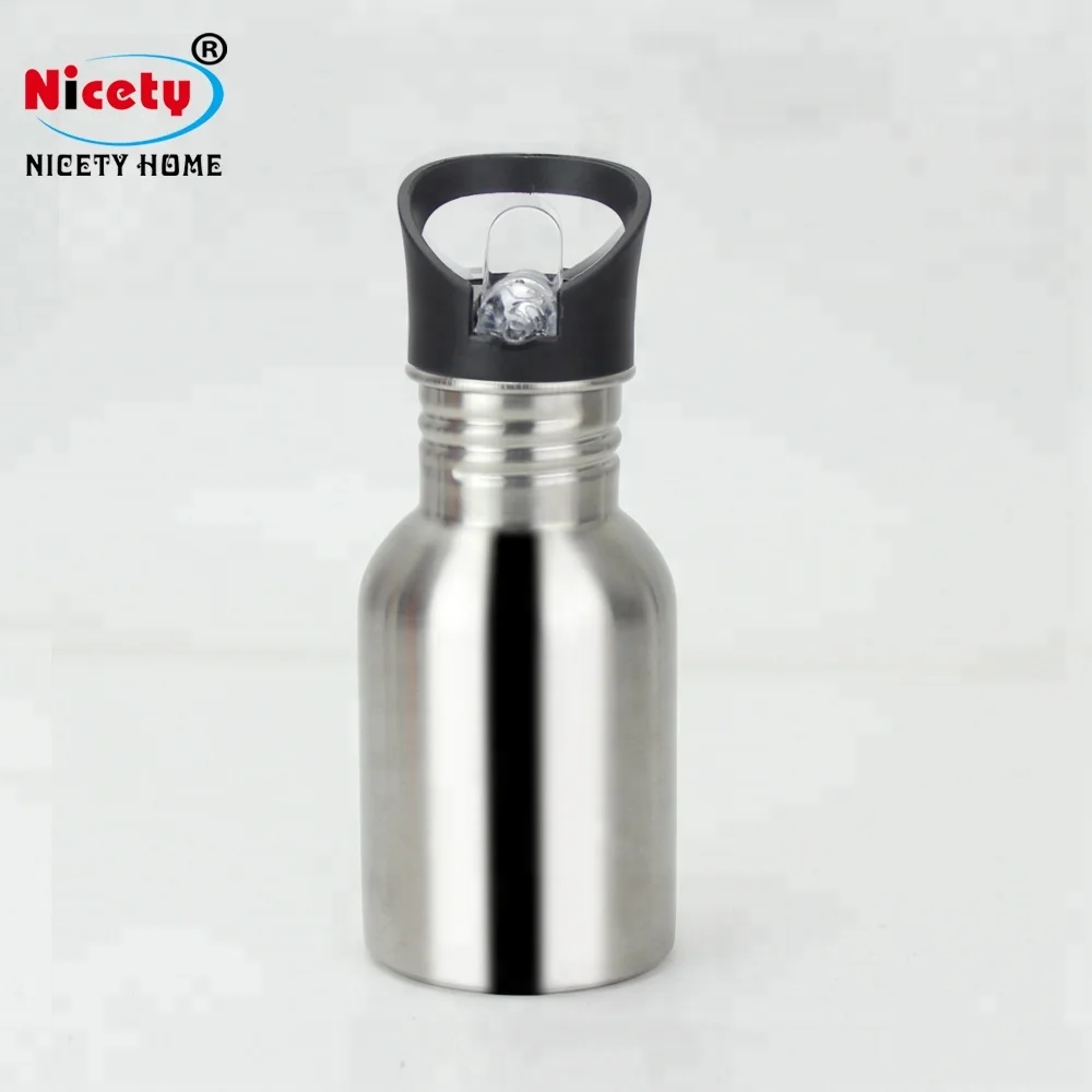 Nicety Stainless Steel Water Cup with Straw Suitable for Kids and Adults Leak Proof Drink Bottle